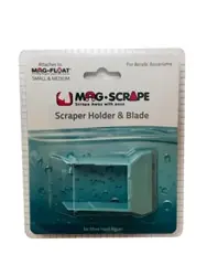 Mag-Float Acrylic Scraper Holder & Blade (Sm & Med)