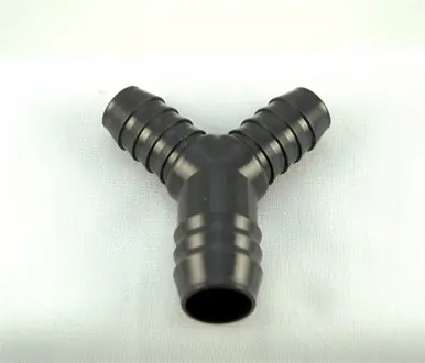 Y-Fitting 3/4" Hose x 3/4" Hose x 1" Hose