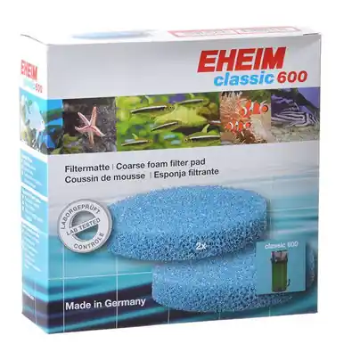 Eheim Classic 600 Coarse Foam Filter Pad 2pk - Aquarium Equipment