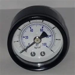 RO 1.5" Dry Pressure Gauge 100 PSI, 1/8" MPT - Aquarium Equipment