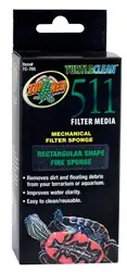ZooMed 511 Mech Filter Sponge (Fine Rectangular) - Aquarium Equipment
