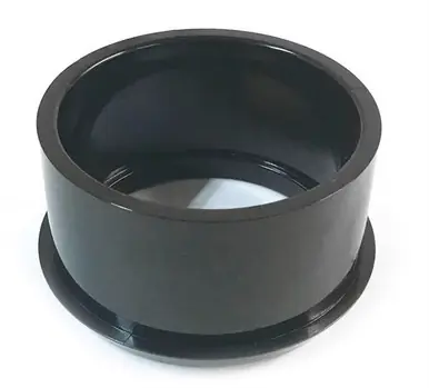 AquaUltraviolet PART Union Half 2", with O-Ring Black