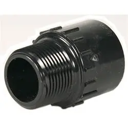 Schedule 40 PVC Male Adapter 1-1/2" Slip x 1-1/2" Thread