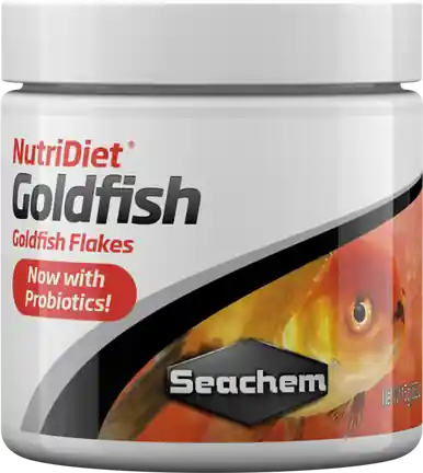 Seachem NutriDiet Goldfish Flakes w/ Probiotics 15g - Aquarium Supplies