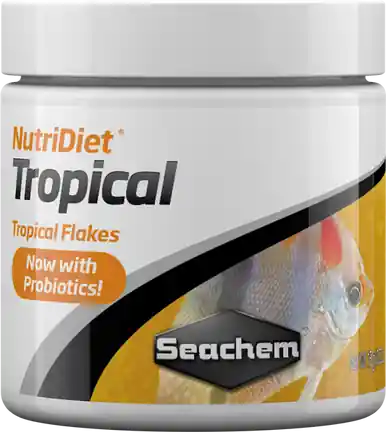 Seachem NutriDiet Tropical Flakes w/ Probiotics 15g - Aquarium Supplies