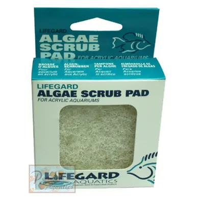 LifeGard Acrylic Algae Pad 3"x3" - Aquarium Supplies