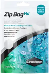 Seachem Zip Bag - Medium Mesh (12.5" x 5.5")