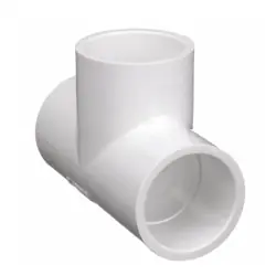 Tee 1" Slip x 1" Slip x 1" Slip - Aquarium Supplies