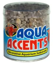 ZooMed Aqua Accents Light River Pebbles - Aquarium Supplies