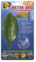 ZooMed Betta Bed Leaf Hammock Large - Aquarium Supplies