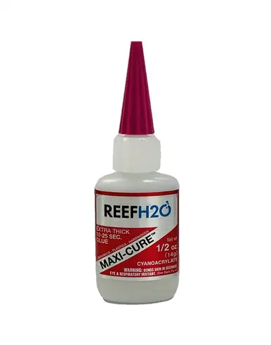 ReefH2O MAXI-CURE Extra Thick Cyanoacrylate Glue 0.5oz