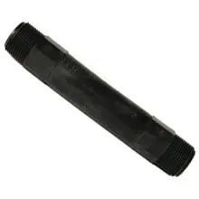 Nylon Nipple 1" MPT x 1" MPT x 8" length - Aquarium Supplies