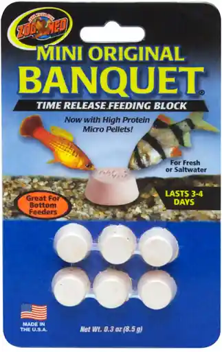 ZooMed Original Banquet Block Mini - Aquarium Supplies