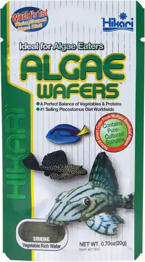 Hikari Algae Wafers 0.70oz - Aquarium Supplies