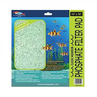 Weco Phosphate Filter pad 10" x 18" - Aquarium Equipment