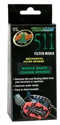 ZooMed 511 Mech Filter Sponge (Coarse Wedge) - Aquarium Equipment