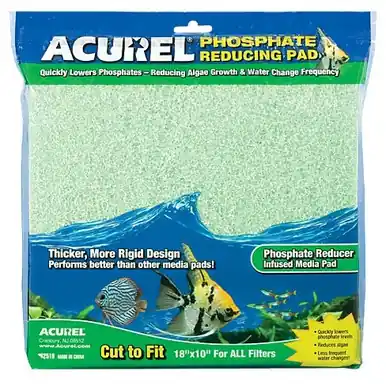 Acurel Phosphate Remover Infused Media Pad 10x18" - Aquarium Equipment