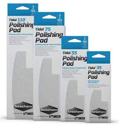 Seachem Tidal 55 Polishing Pad (2 Pack) - Aquarium Equipment