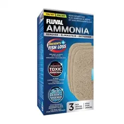Hagen Fluval Ammonia Remover Pad 106/107 and 206/207 3 pk - Aquarium Equipment