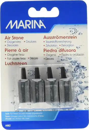 Marina Elite Cylinder Air Stone 4pk - Aquarium Equipment