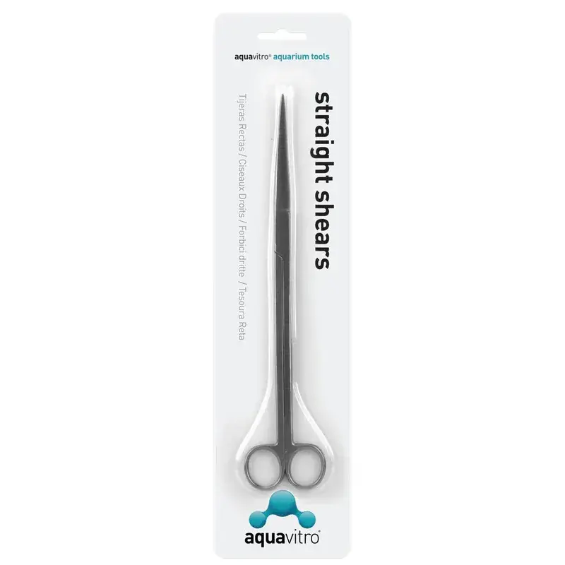 Seachem Straight Shears 10" - Plant/Shrimp Care & CO2 Accessories