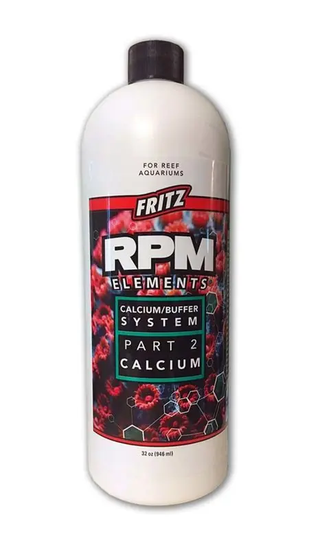 Fritz RPM Elements Calcium/Buffer System Part 2 Calcium Supplement 32oz - Water Care