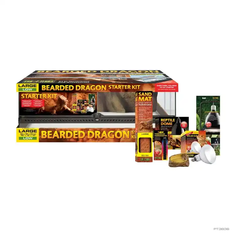 Exo Terra Adult Bearded Dragon Starter Kit - Terrariums/Cages