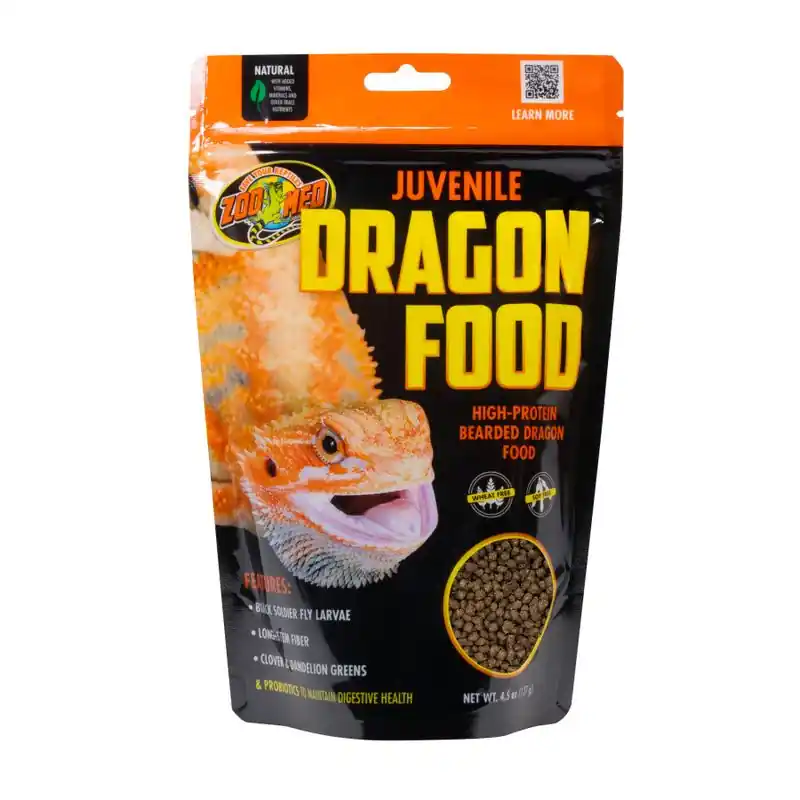 Zoo Med Juvenile Bearded Dragon Food 4.5 oz - Food & Nutrition