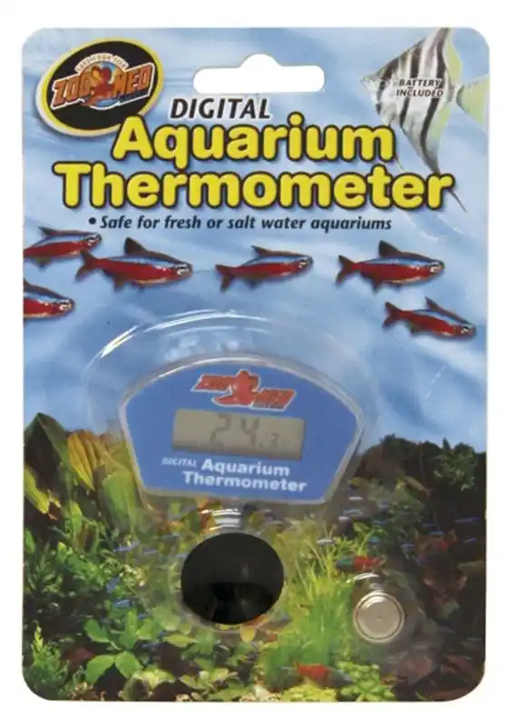 Zoo Med Digital Aquarium Thermometer - Aquarium Supplies