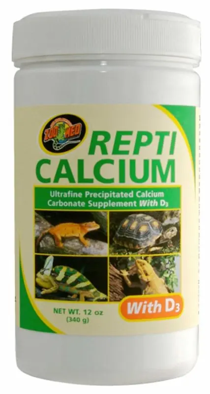 Zoo Med Repti Calcium w/ D3 12 oz - Food & Nutrition