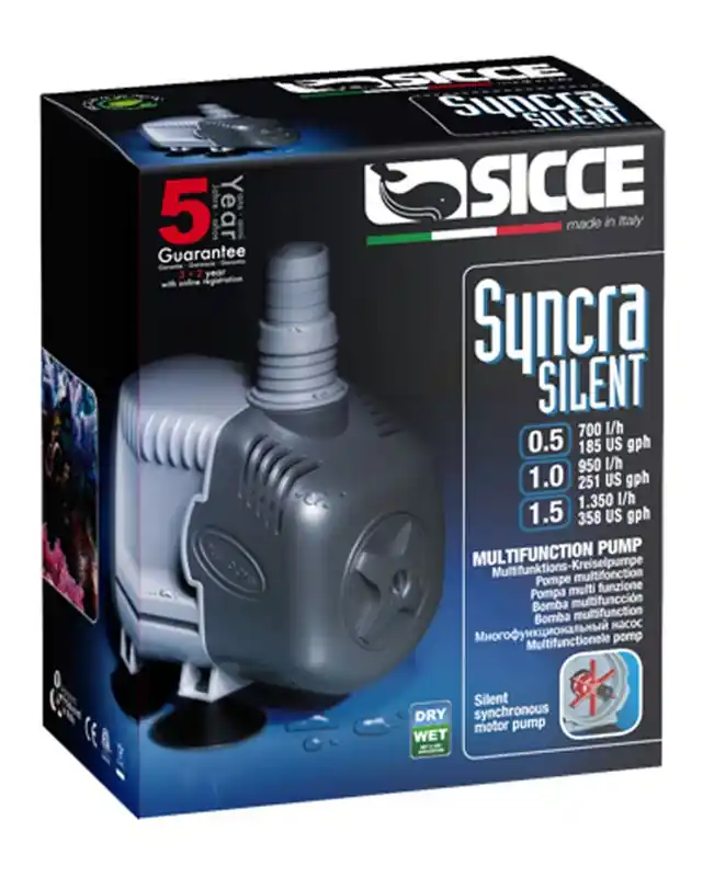 Sicce SYNCRA SILENT 1.0 Pump 251 GPH - Pumps & Wavemakers