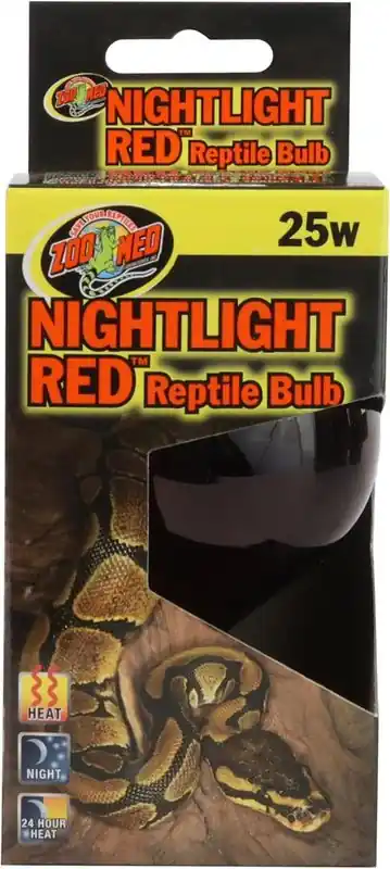 Zoo Med Nightlight Red 25W - Reptile/Turtle/Insect Supplies