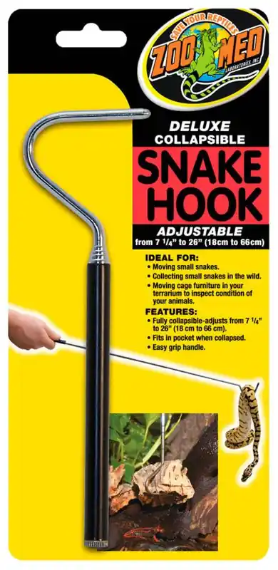 Zoo Med Adjustable Snake Hook - Reptile/Turtle/Insect Supplies