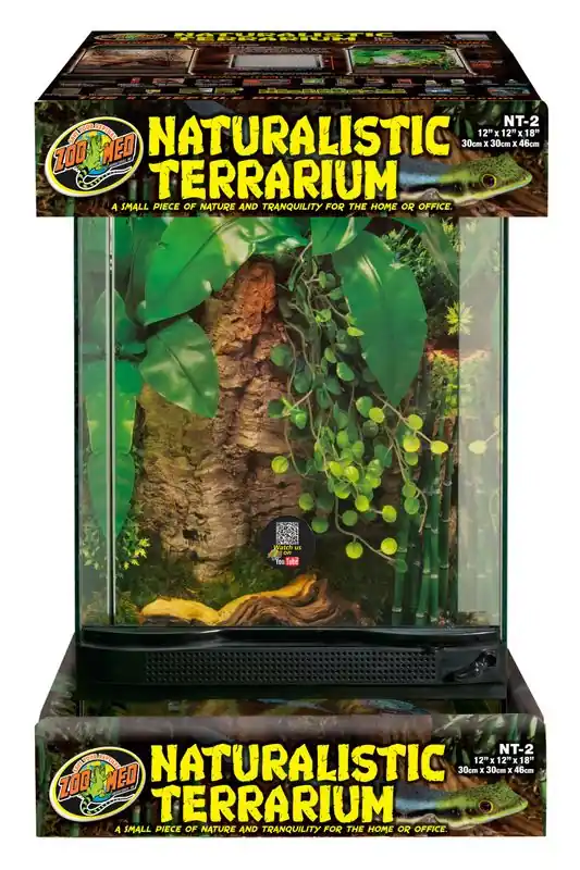 Zoo Med Naturalistic Terrarium 12x12x18" - Terrariums/Cages