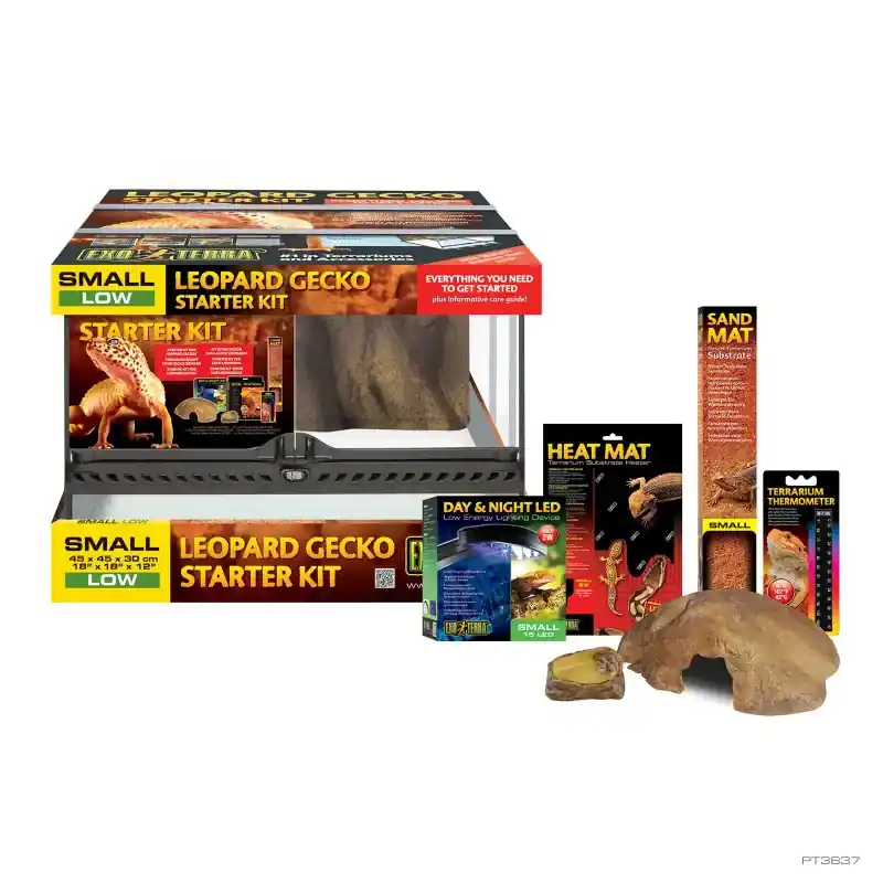 Exo Terra Leopard Gecko Starter Kit - Terrariums/Cages