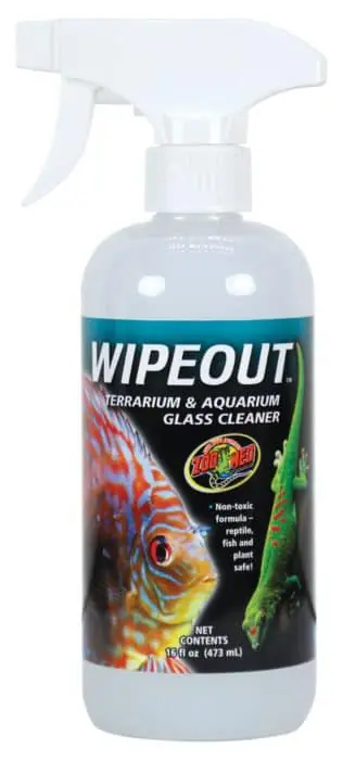 Zoo Med Wipeout Glass Cleaner 16 oz - Reptile/Turtle/Insect Supplies