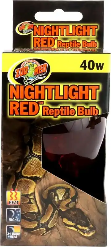 Zoo Med Nightlight Red 40W - Reptile/Turtle/Insect Supplies