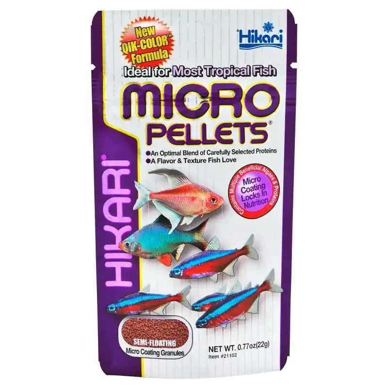 Hikari Micro Pellets .77oz - Aquarium Supplies