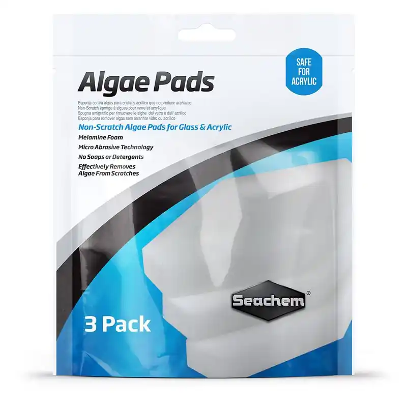 Seachem Algae Pads for Glass & Acrylic Aquariums 3pk - Water Care