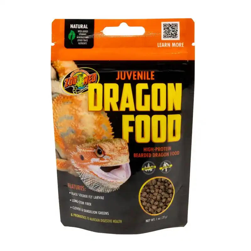 Zoo Med Juvenile Bearded Dragon Food 1 oz - Food & Nutrition