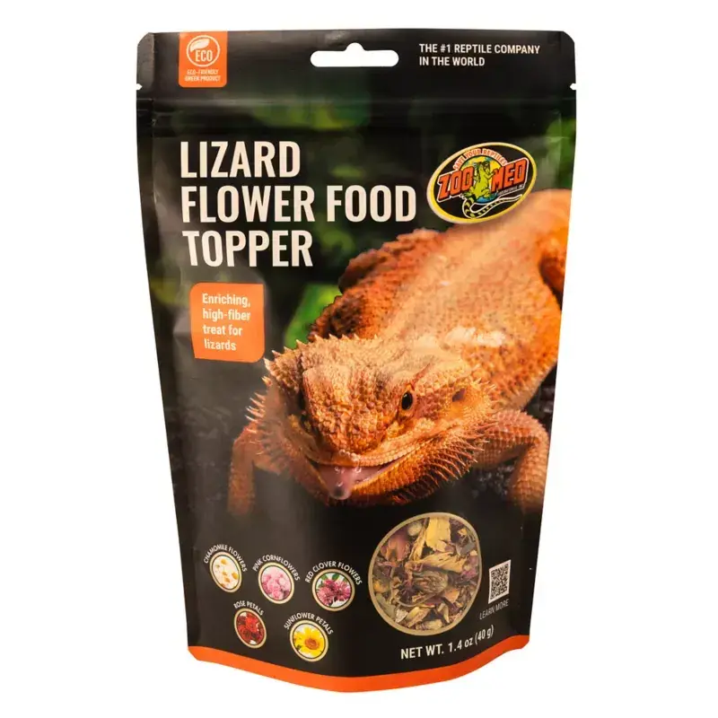 Zoo Med Lizard Flower Food Topper 1.4 oz - Food & Nutrition