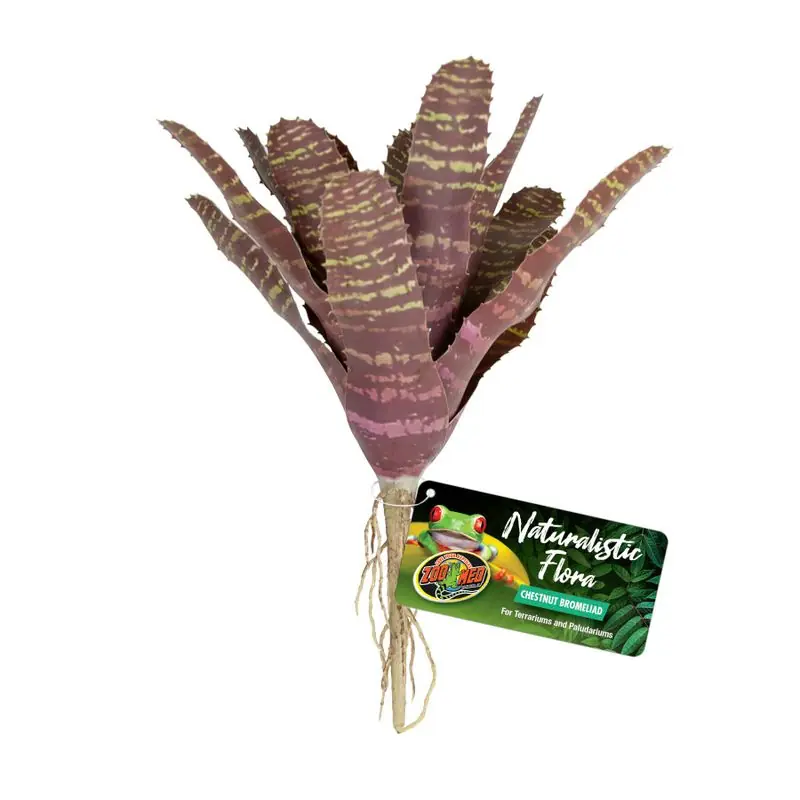 Zoo Med Naturalistic Flora Chestnut Bromeliad - Reptile/Turtle/Insect Supplies