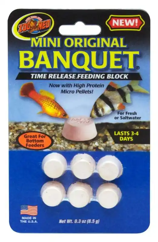Zoo Med Mini Original Banquet - Aquarium Supplies