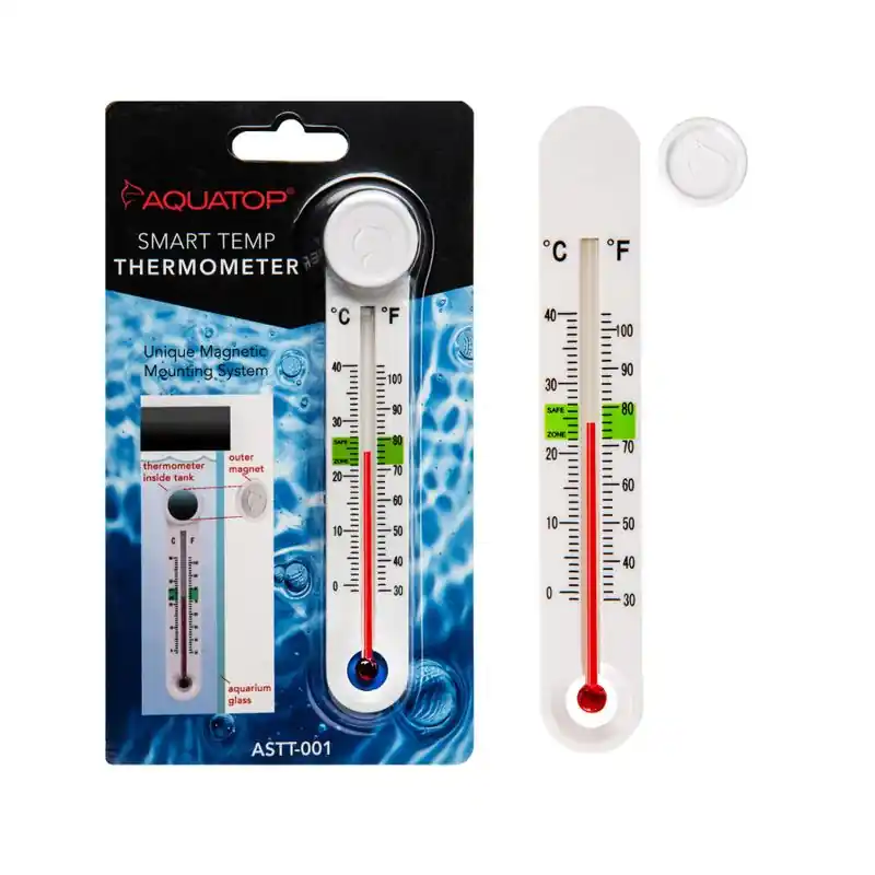 Aquatop Smart Temp Thermometer with Magnet - Aquarium Supplies