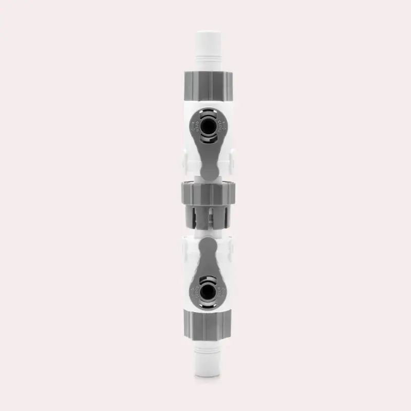 UNS Double Valve Connect 1/2-5/8