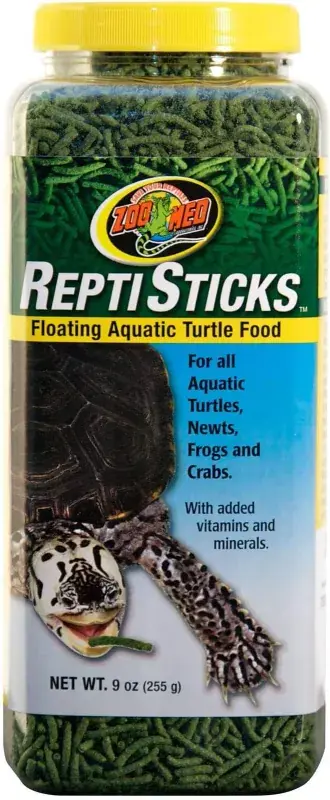 Zoo Med Turtle ReptiSticks 8 oz - Food & Nutrition