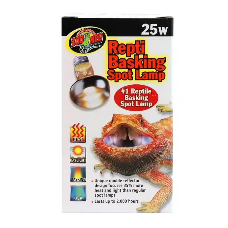 Zoo Med Basking Spot Lamp 25W - Reptile/Turtle/Insect Supplies