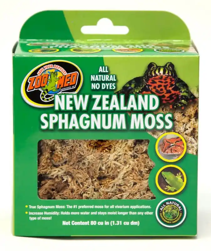 Zoo Med New Zealand Sphagnum Moss - Reptile/Turtle/Insect Supplies