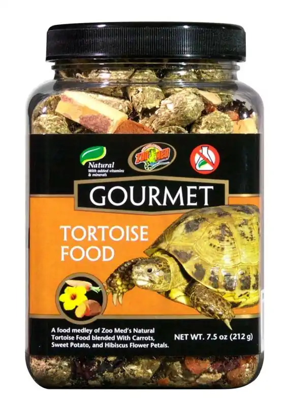 Zoo Med Gourmet Tortoise Food 7.5 oz - Food & Nutrition