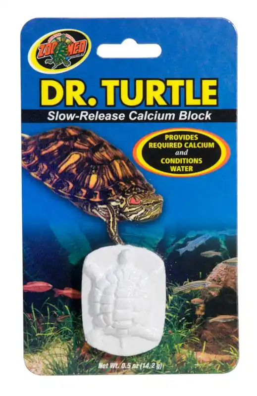 Zoo Med Dr.Turtle Calcium Block 0.5 oz - Food & Nutrition